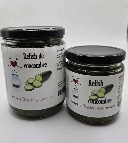 Relish de concombre