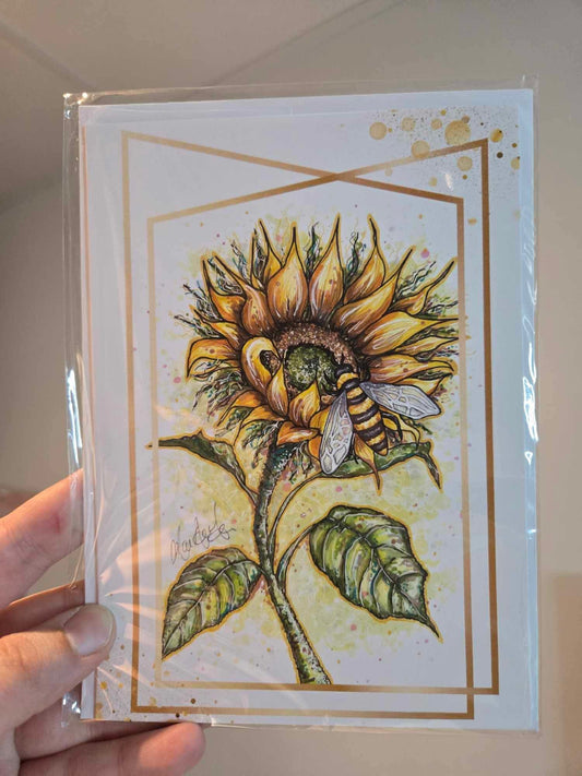 Carte - tournesol