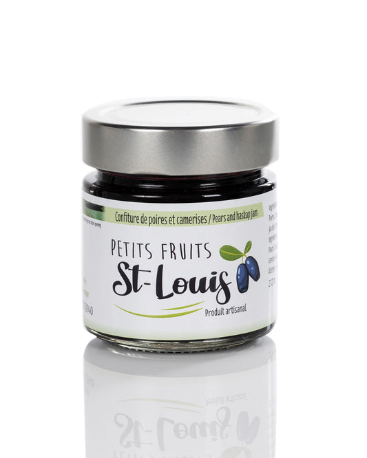 Confiture de poires et camerises