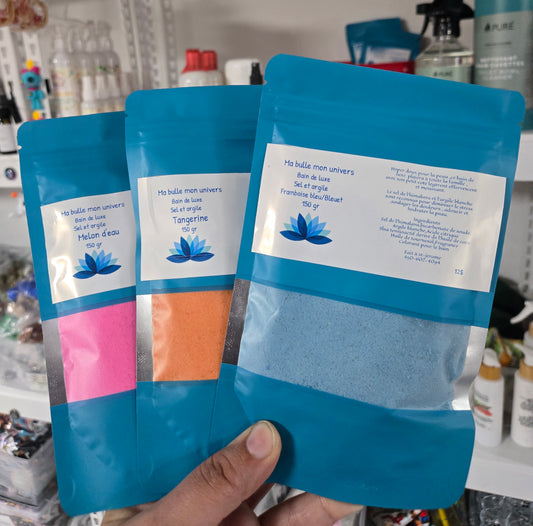 Bain de luxe Sel et Argile