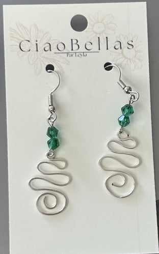 Boucles d'oreilles - Kaya vert