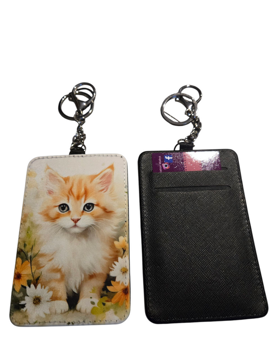 Porte-carte sublimé - Chat