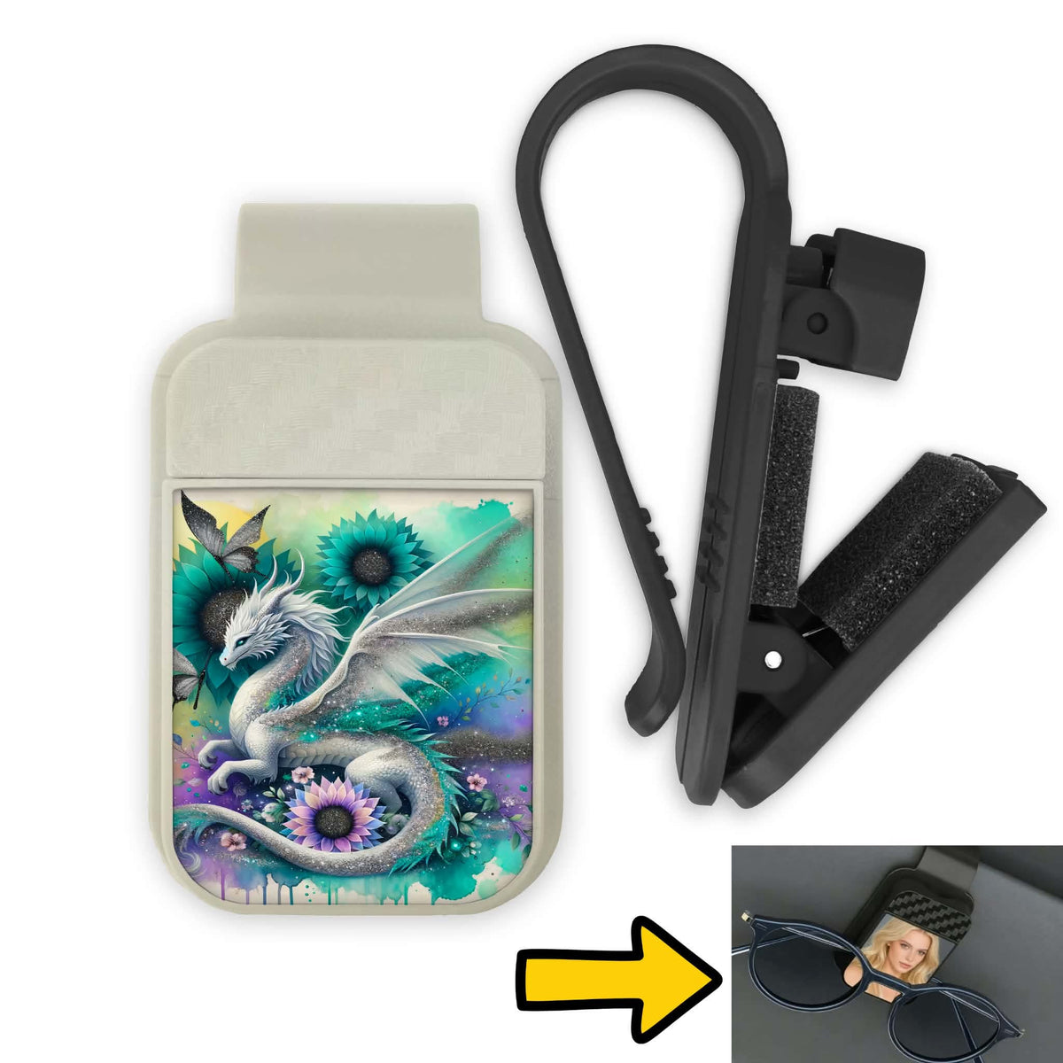Porte-lunette pour voiture - Dragon