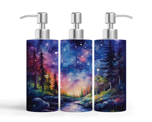 Pompe à savon - Doux paysage