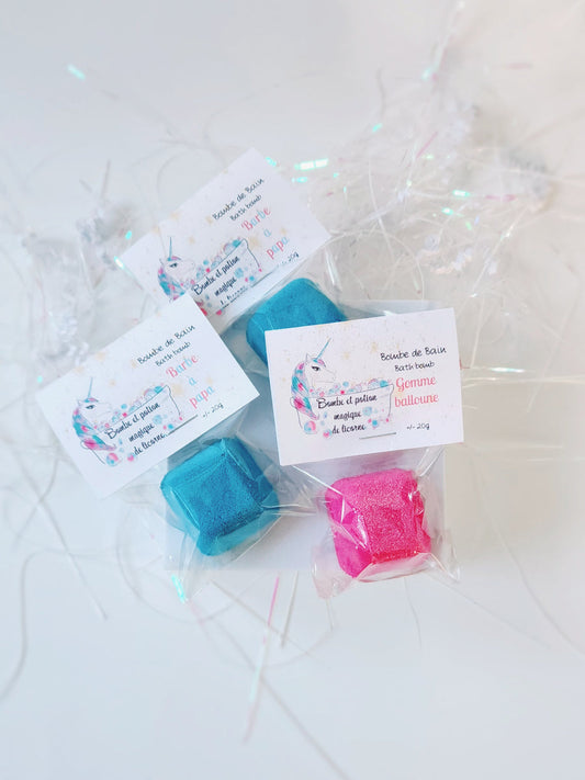 Mini Bombe de bain moussante individuelle