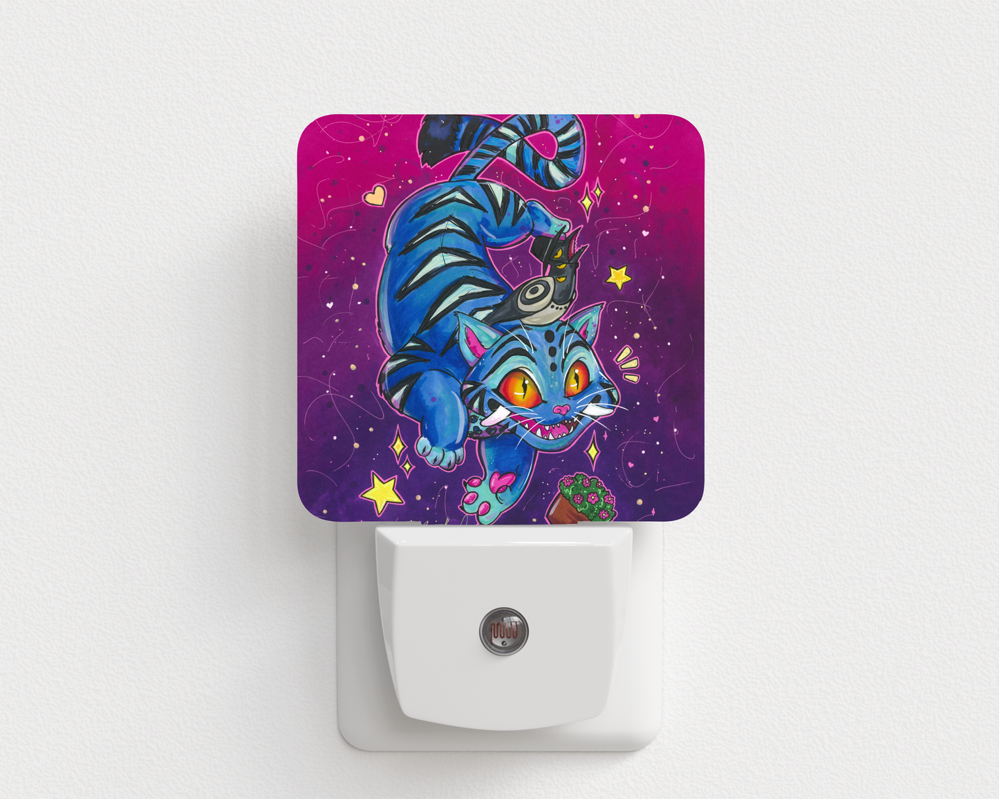 Veilleuse avec image par Marie-Anne Fillions