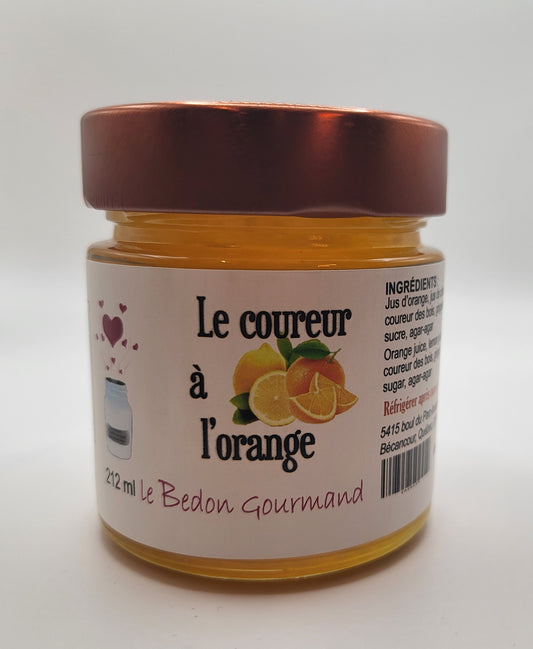 Le coureur à l'orange
