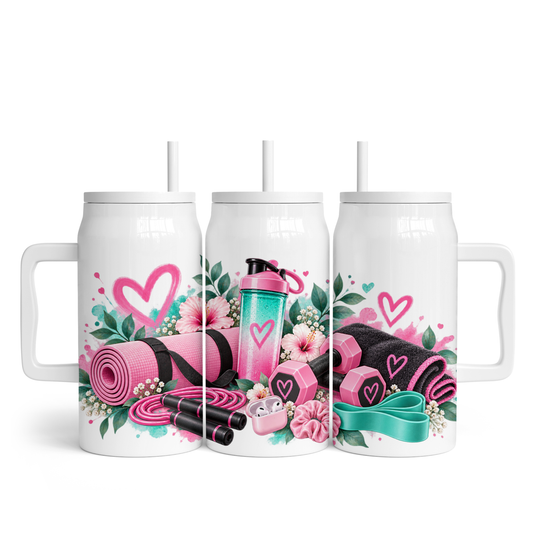 Tasse isotherme 50 oz - entraînement femme