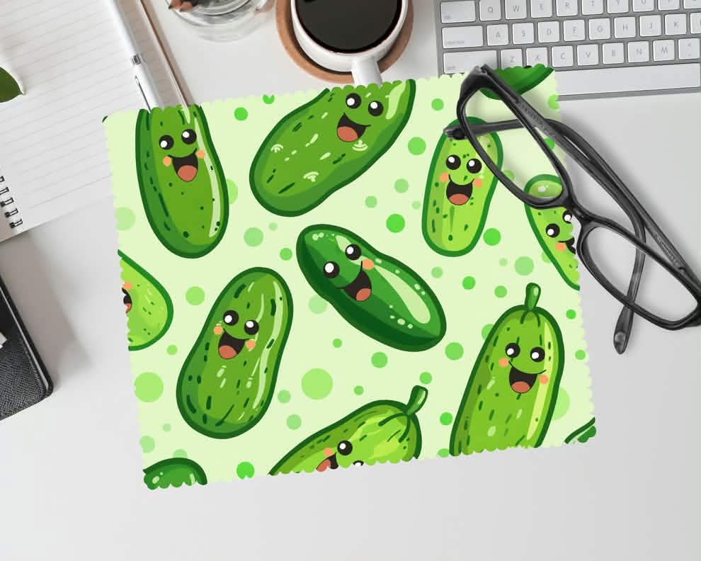 Linge à lunette - Cornichons