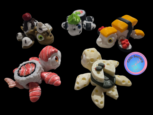 Tortue sensoriel en 3D par Flexi Poly