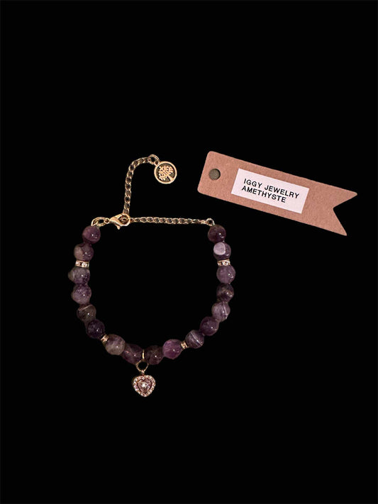 Bracelet l'améthyste