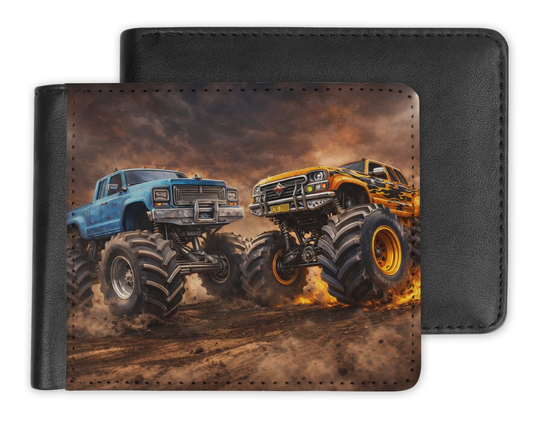 Porte-feuille pour homme - Camion destructeur