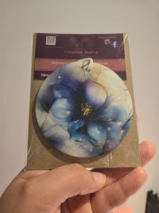 Sent-bon - Fleur bleu
