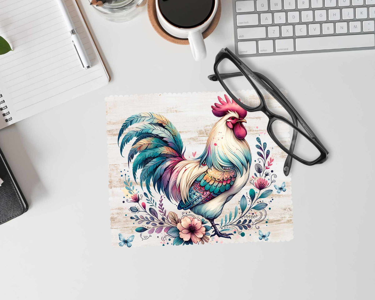 Linge à lunette - Coq