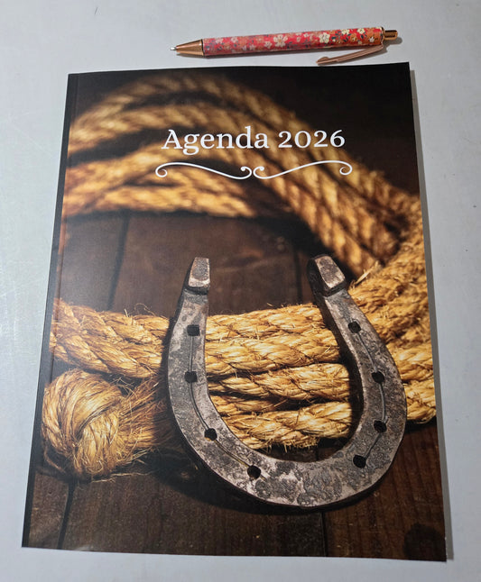Agenda 2026 - Fer à cheval