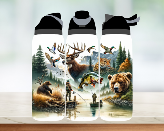 Bouteille style Owala 32 oz - Chasse et pêches