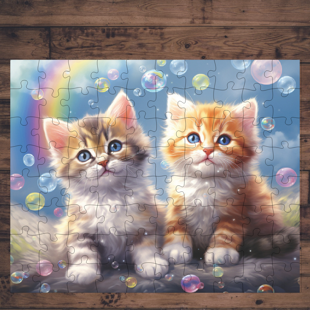 🧩 Casse-tête sublimé - Chatons