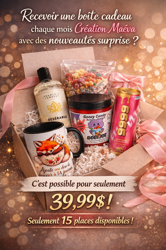 Boite Mensuelle Création Maéva