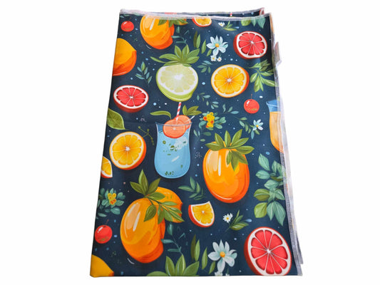 Linge à vaisselle- agrumes d'été