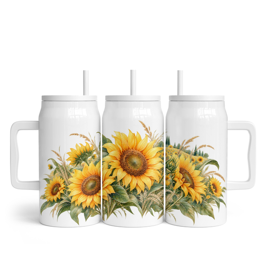 Tasse isotherme 50 oz - Tournesol