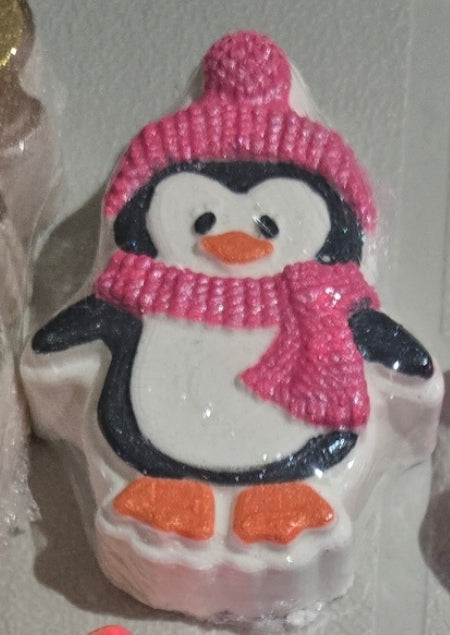 Bombe pingouin rose
