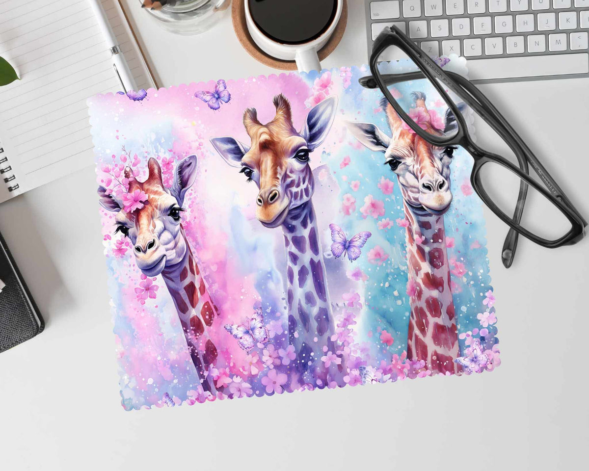 Linge à lunette - Girafe