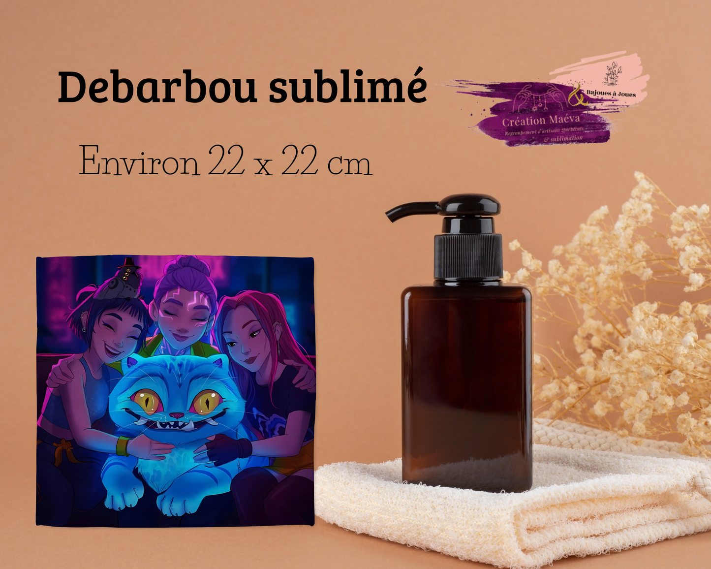 ✨ Les merveilleuses débarbouillettes sublimées