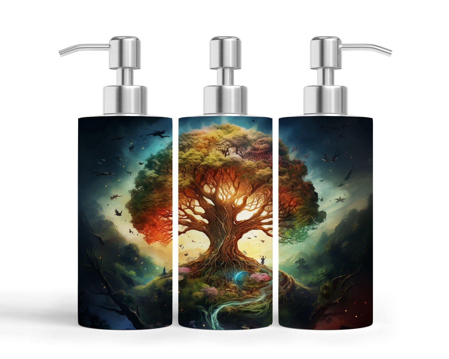 Pompe à savon - Arbre de vie