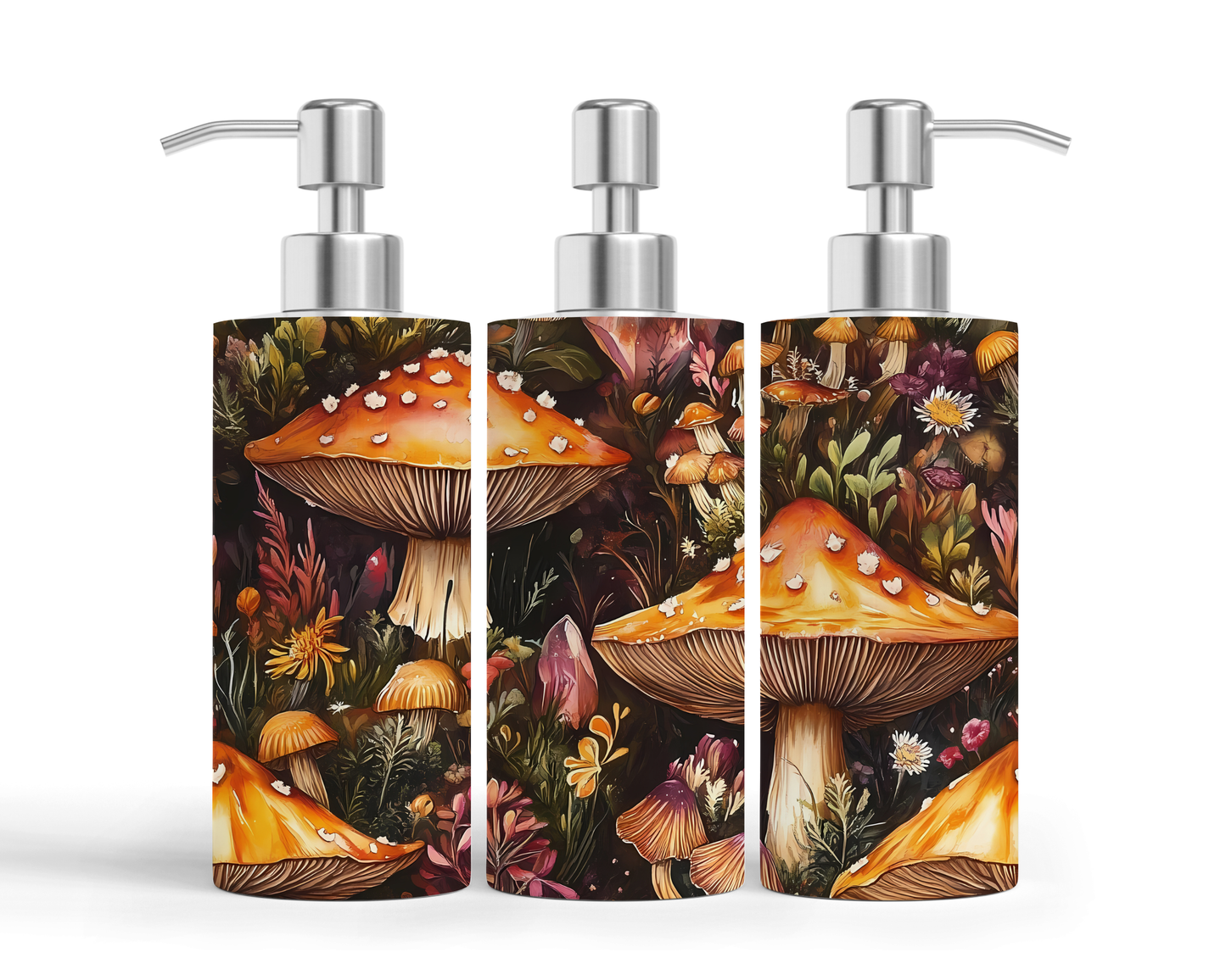 Pompe à savon - Champignon