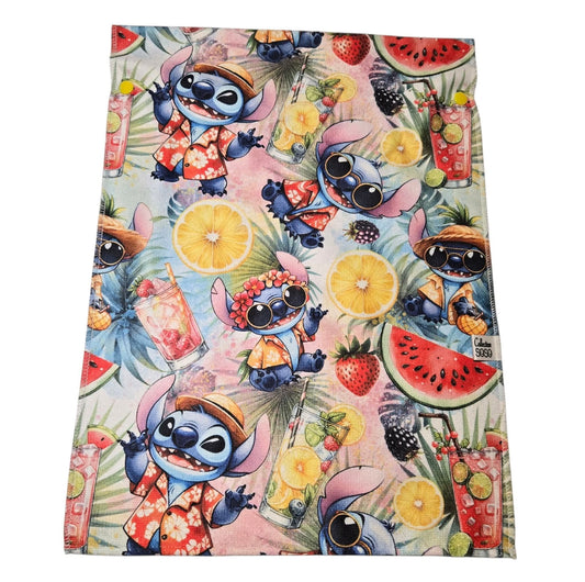 Serviette à main - Personnage bleu