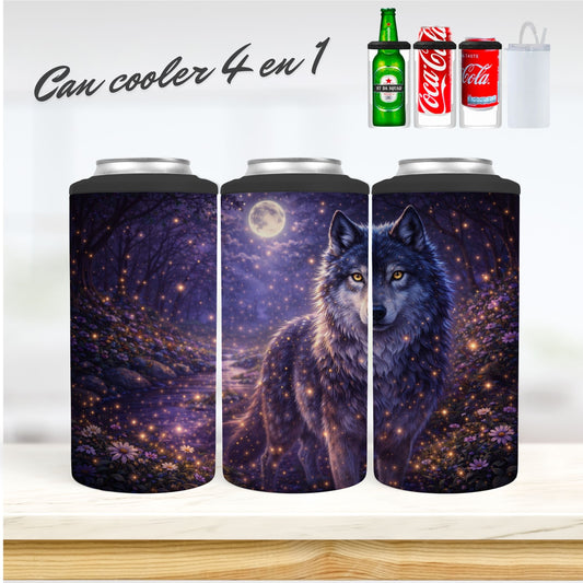 CAN COOLER 4 en 1 - Loup