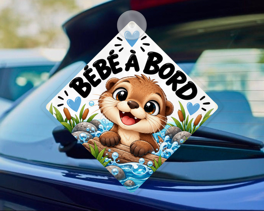 🚗👶 BÉBÉ À BORD – Loutre