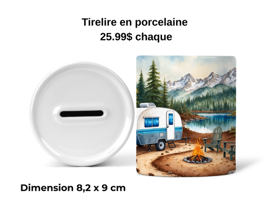 Tirelire - Camping