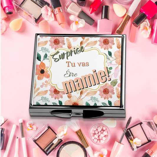 Miroir de poche - Mamie