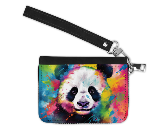 Petit Porte-Monnaie - Panda coloré