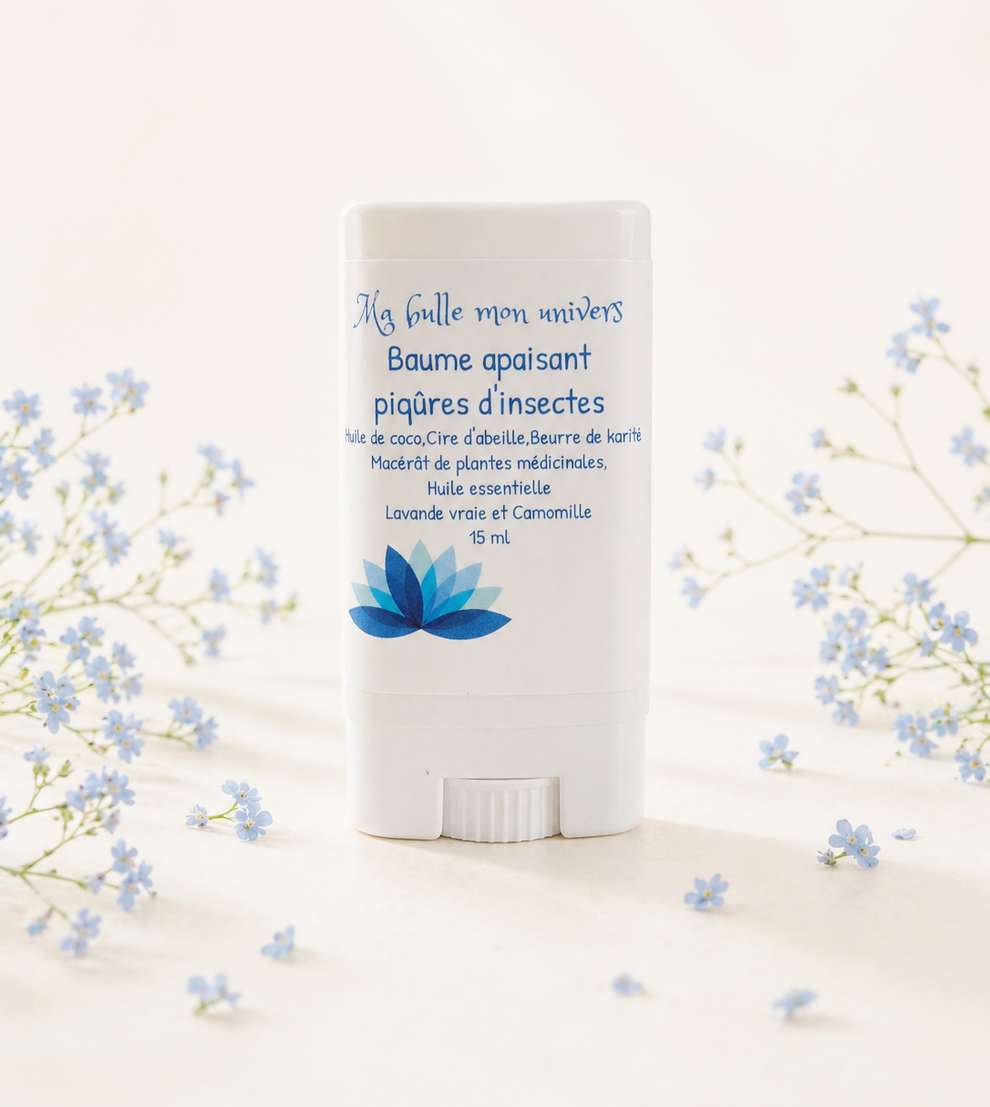 Baume apaisant pour piqûres d'insectes