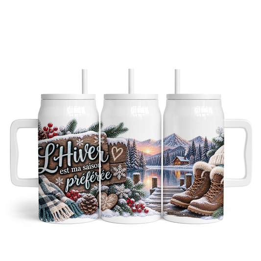 Tasse isotherme 50 oz - Hiver