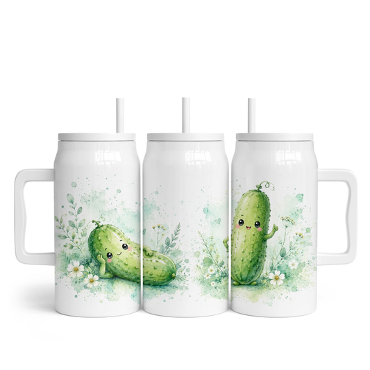 Tasse isotherme 50 oz - Cornichons