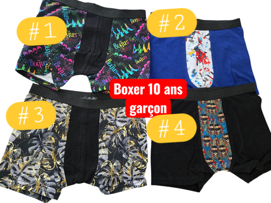 Boxer 10 ans enfant par Camomille