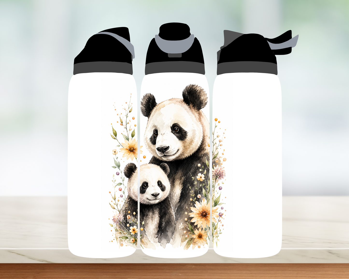 Bouteille style Owala - Panda