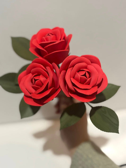 Rose éternelle en impression 3D