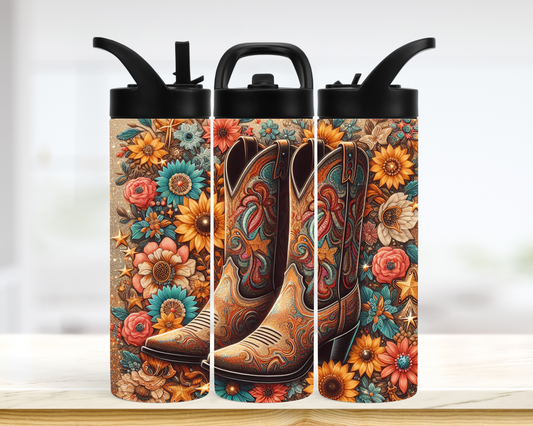 Tumbler - Bottes cowgirl 2