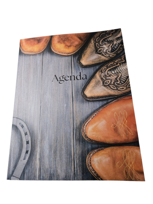 📒 Agenda 2026 – Style western & organisation quotidienne