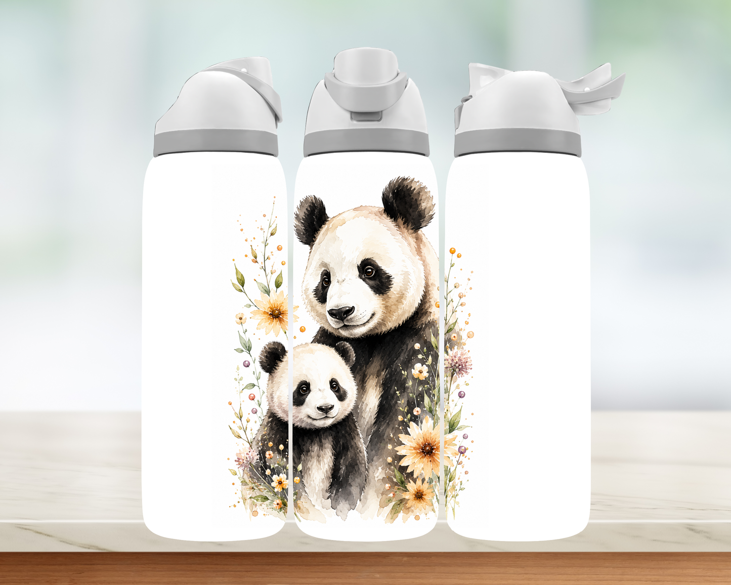 Bouteille style Owala - Panda