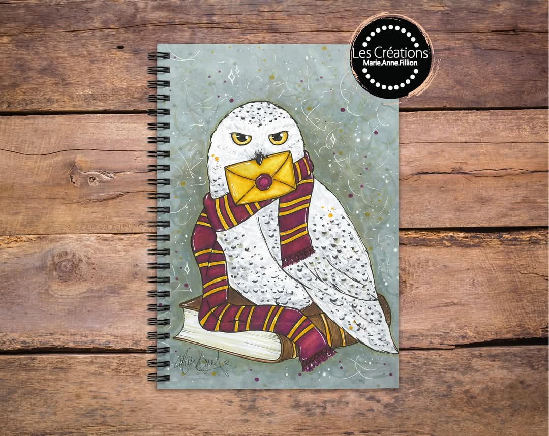 Cahier de note par Marie-Anne Fillions