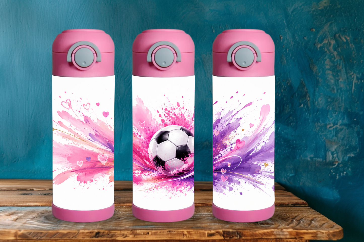 Bouteille enfant 12 oz - Soccer
