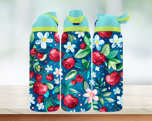 Bouteille style Owala - Cerises