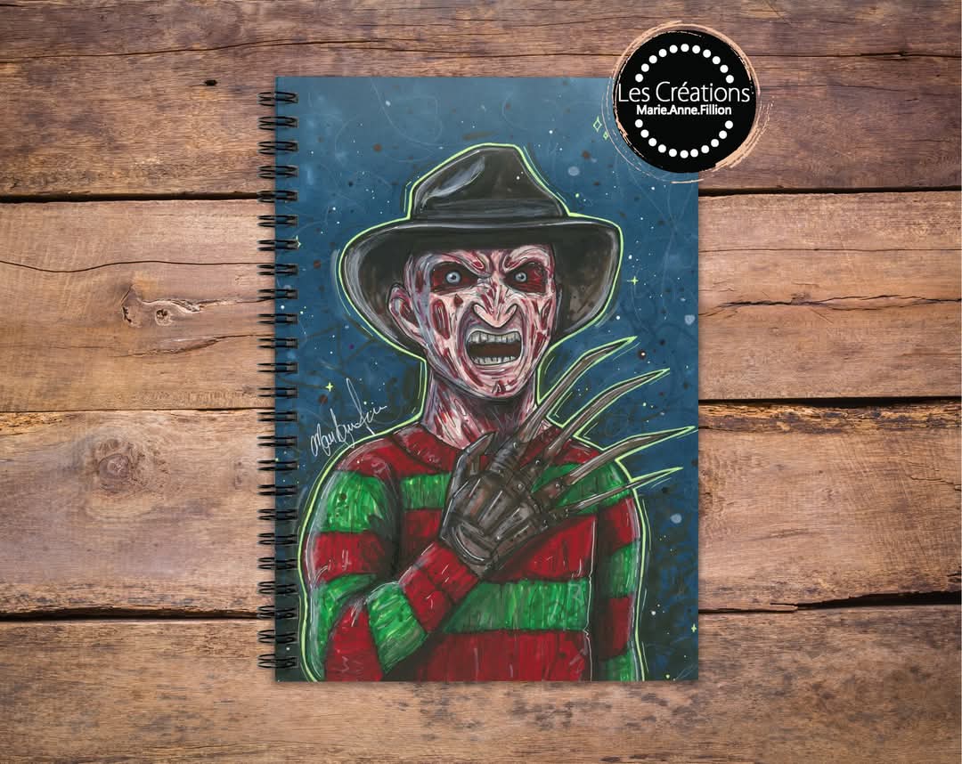 Cahier de note par Marie-Anne Fillions