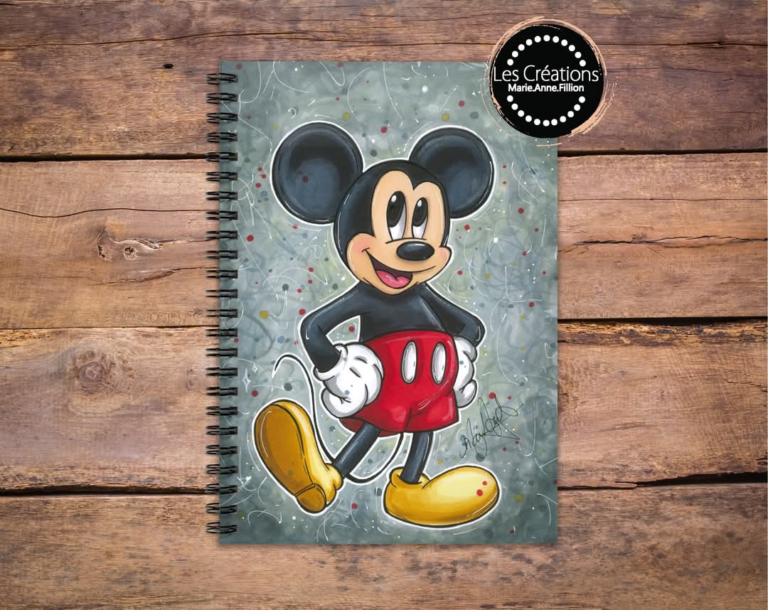 Cahier de note par Marie-Anne Fillions