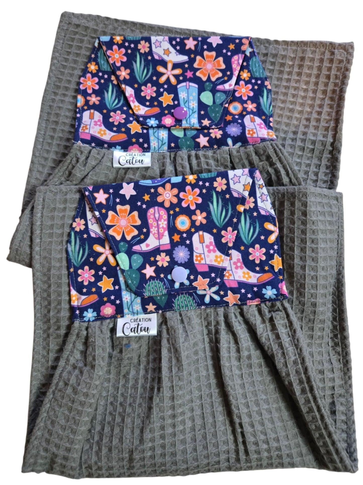 Serviette à main - (Par Création Catou)